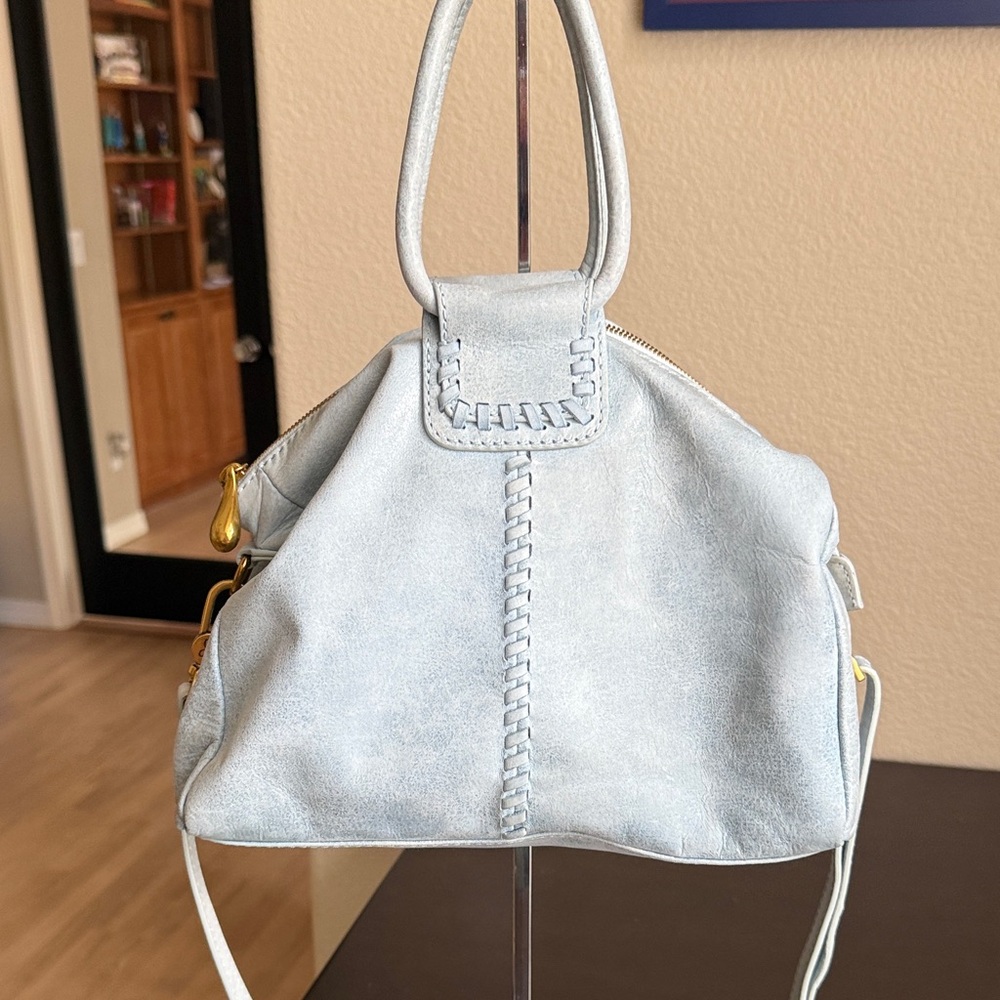 Hobo Blue Leather Purse
